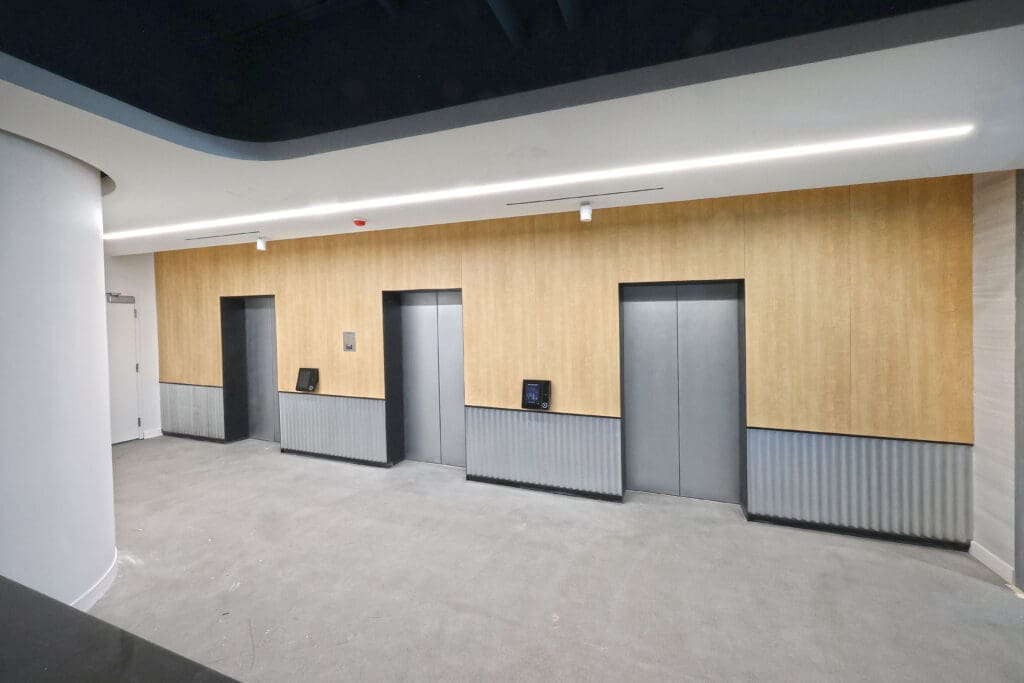 Architectural Film For New Building Construction at EG Open Store Miami